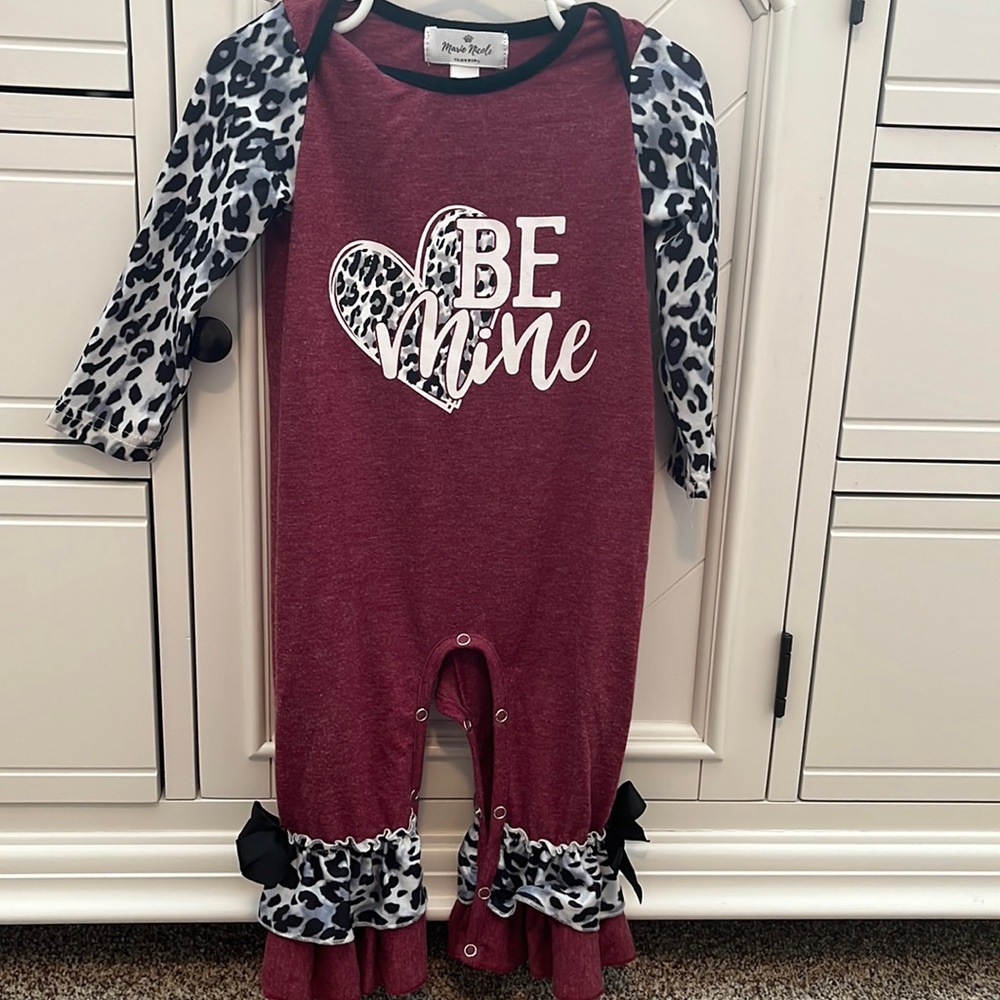 12-18M “Be mine” Marie Nicole Outfit